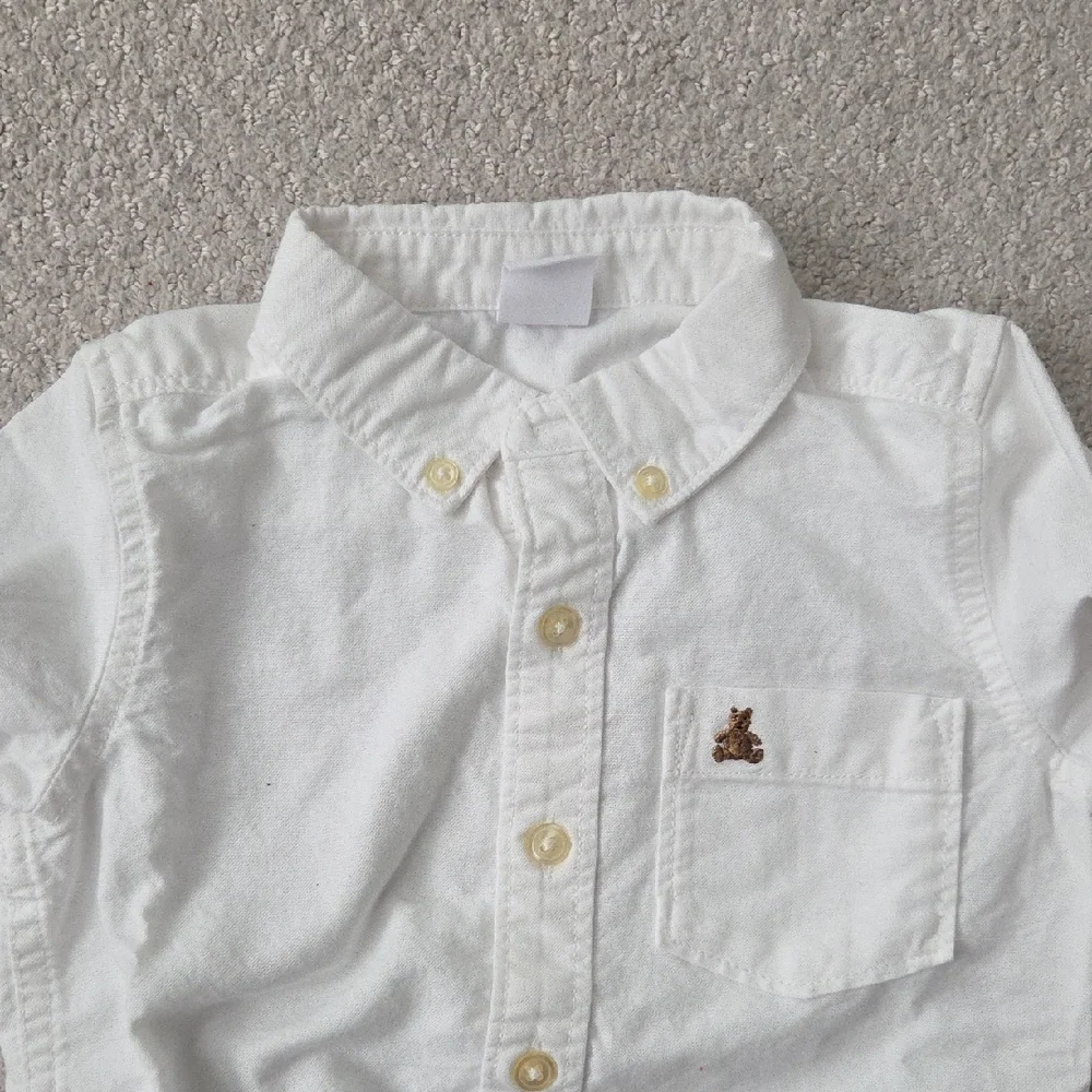 Never Worn GAP White Button Down Kids Shirt